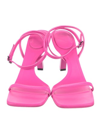 Balenciaga Void 80mm Leather Sandals