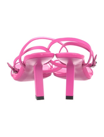 Balenciaga Void 80mm Leather Sandals