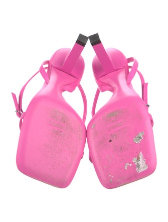 Balenciaga Void 80mm Leather Sandals