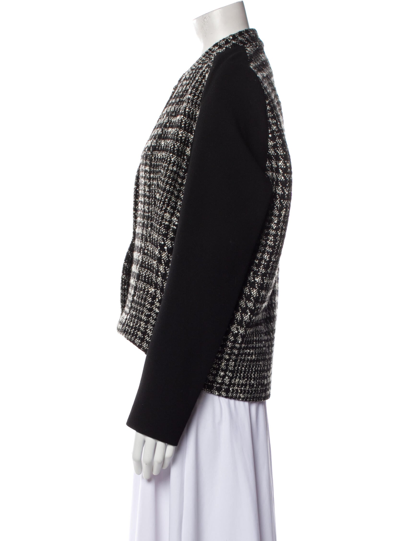 balenciaga tweed jacket