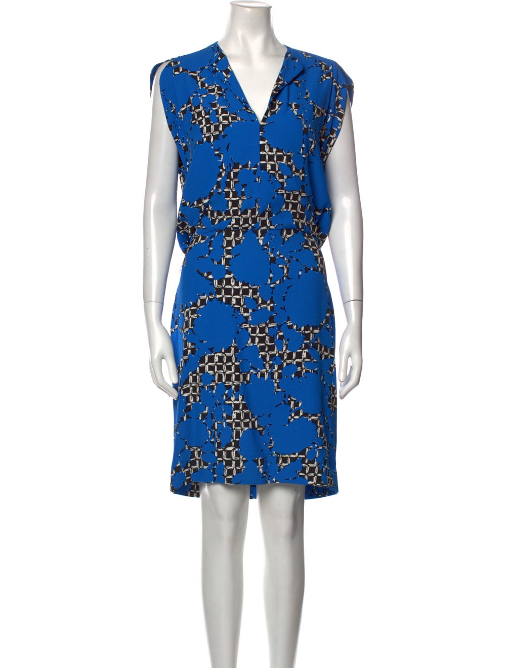Balenciaga Printed Midi Length Dress - image 1