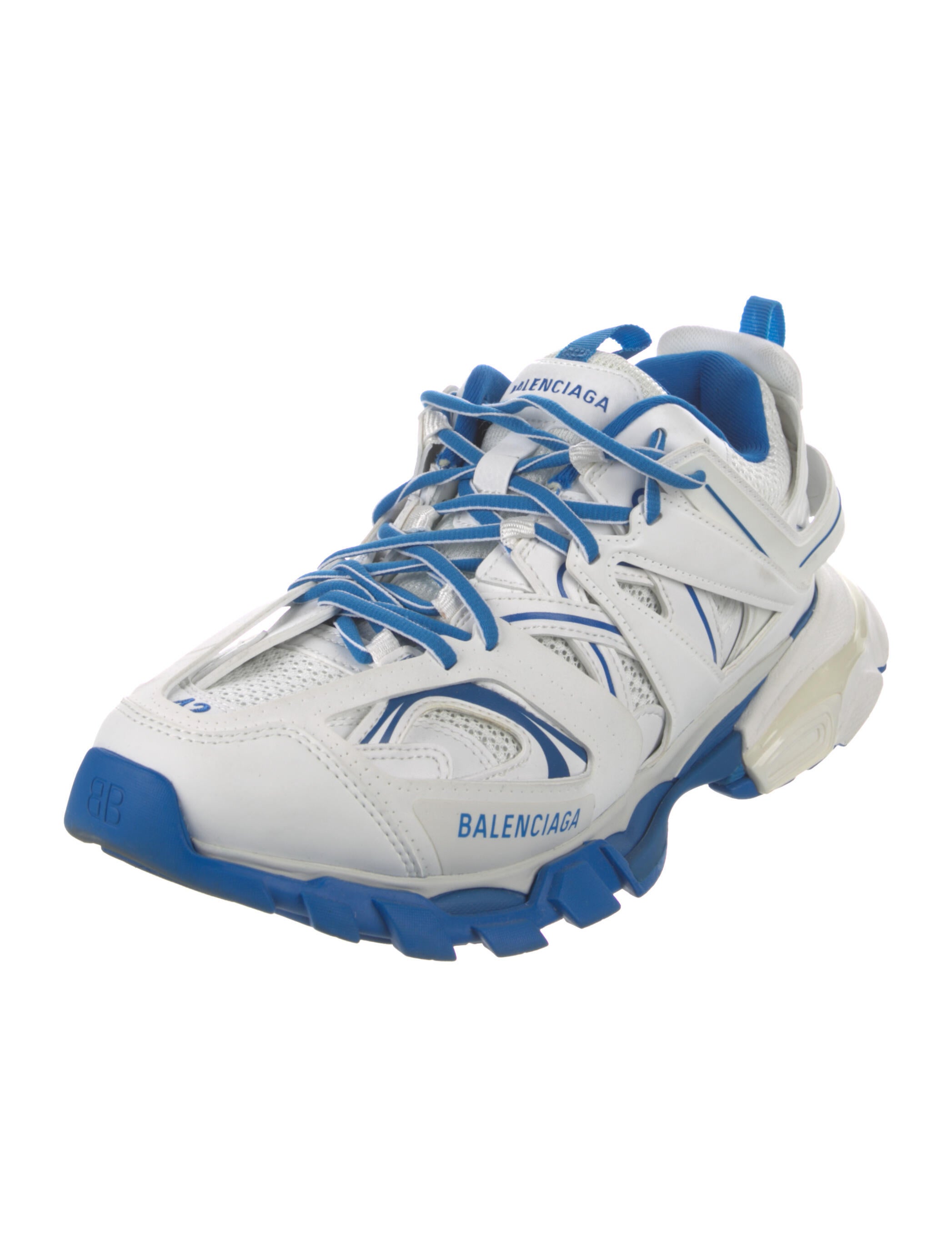 Balenciaga Track Chunky Sneakers Blue Sneakers, Shoes BAL197202