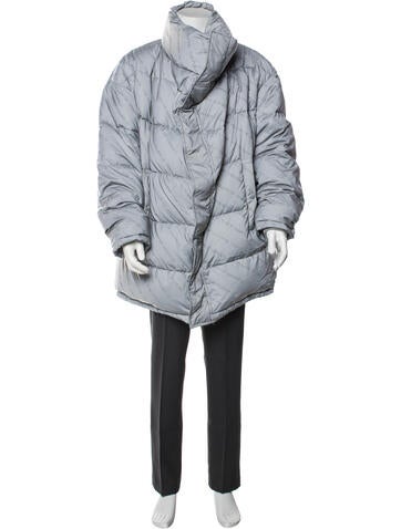 Balenciaga Outerwear Printed Puffer Coat Us34, It44 | XS