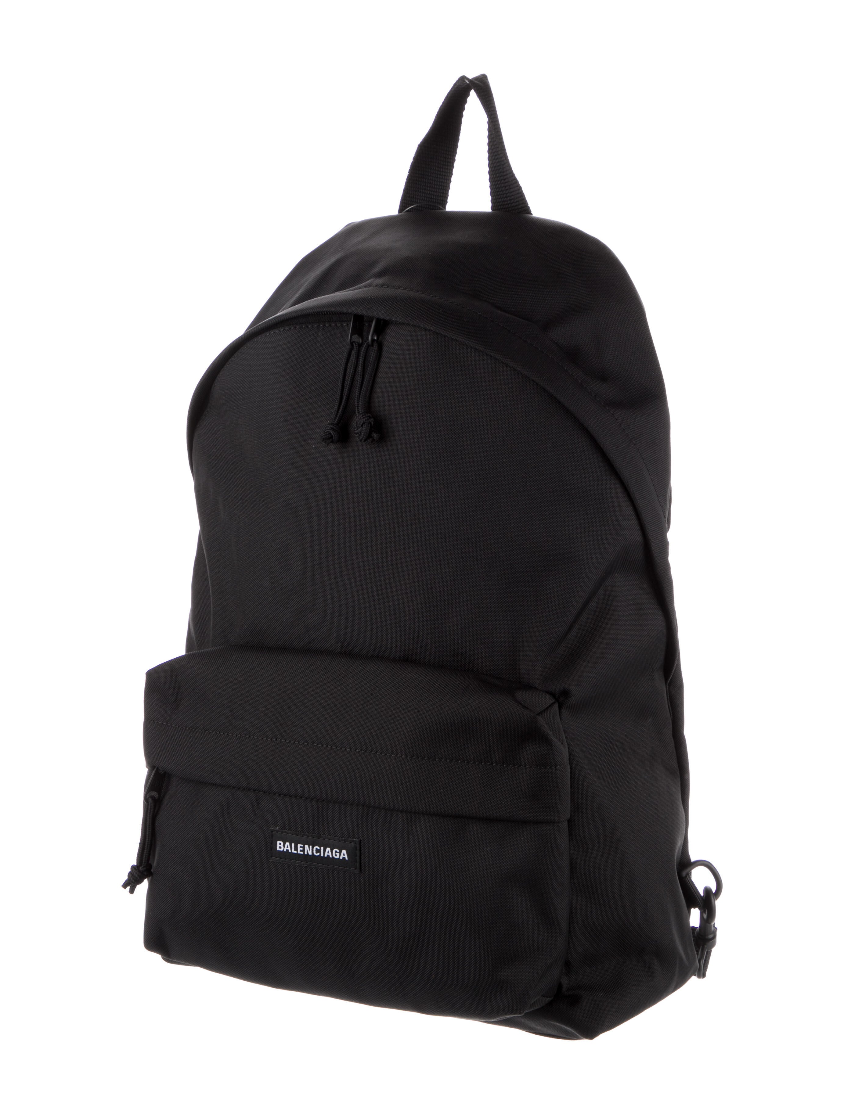 Balenciaga One Shoulder Explorer Backpack Black Backpacks, Bags