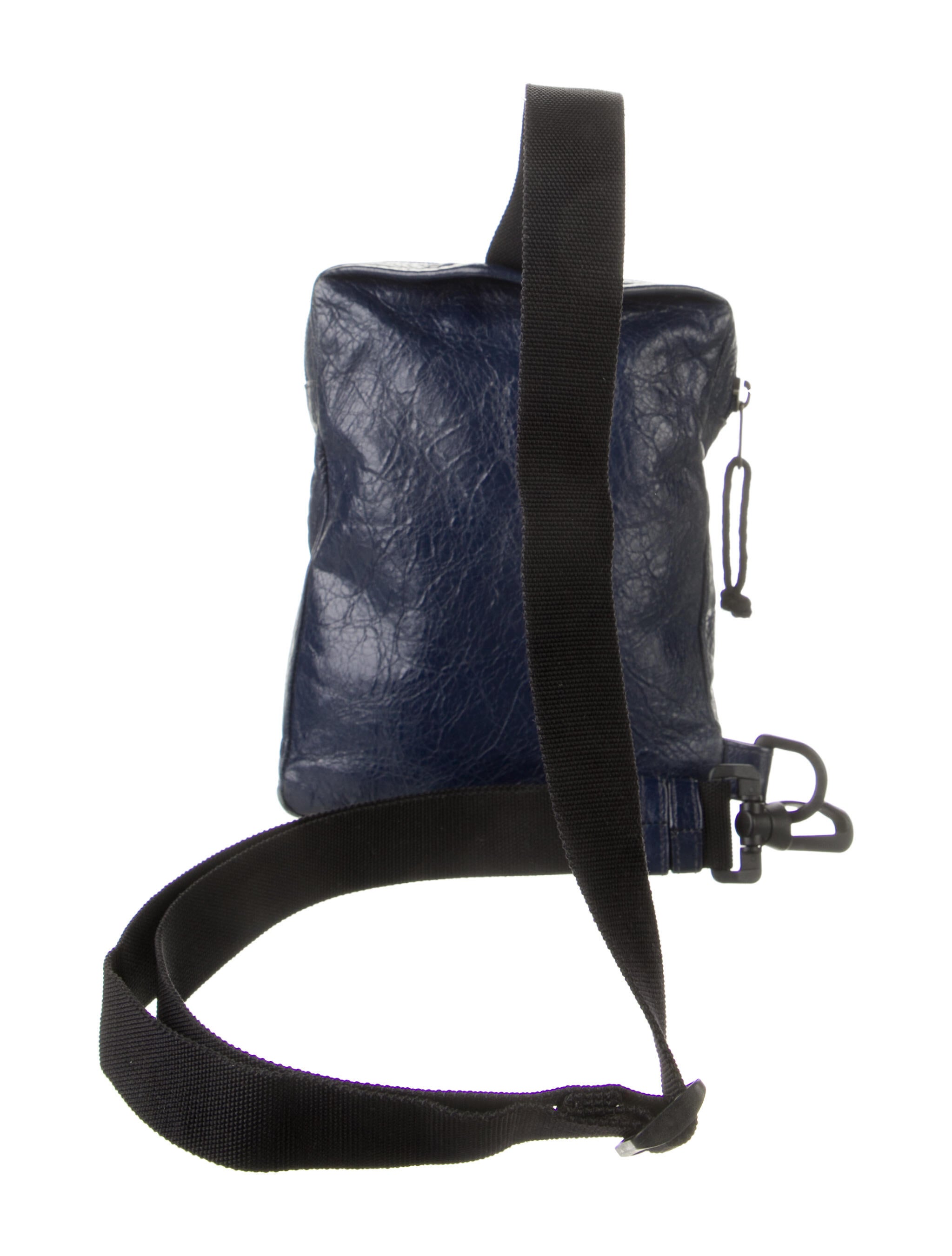 Balenciaga 2020 Explorer Crossbody Bag Blue Messenger Bags, Bags