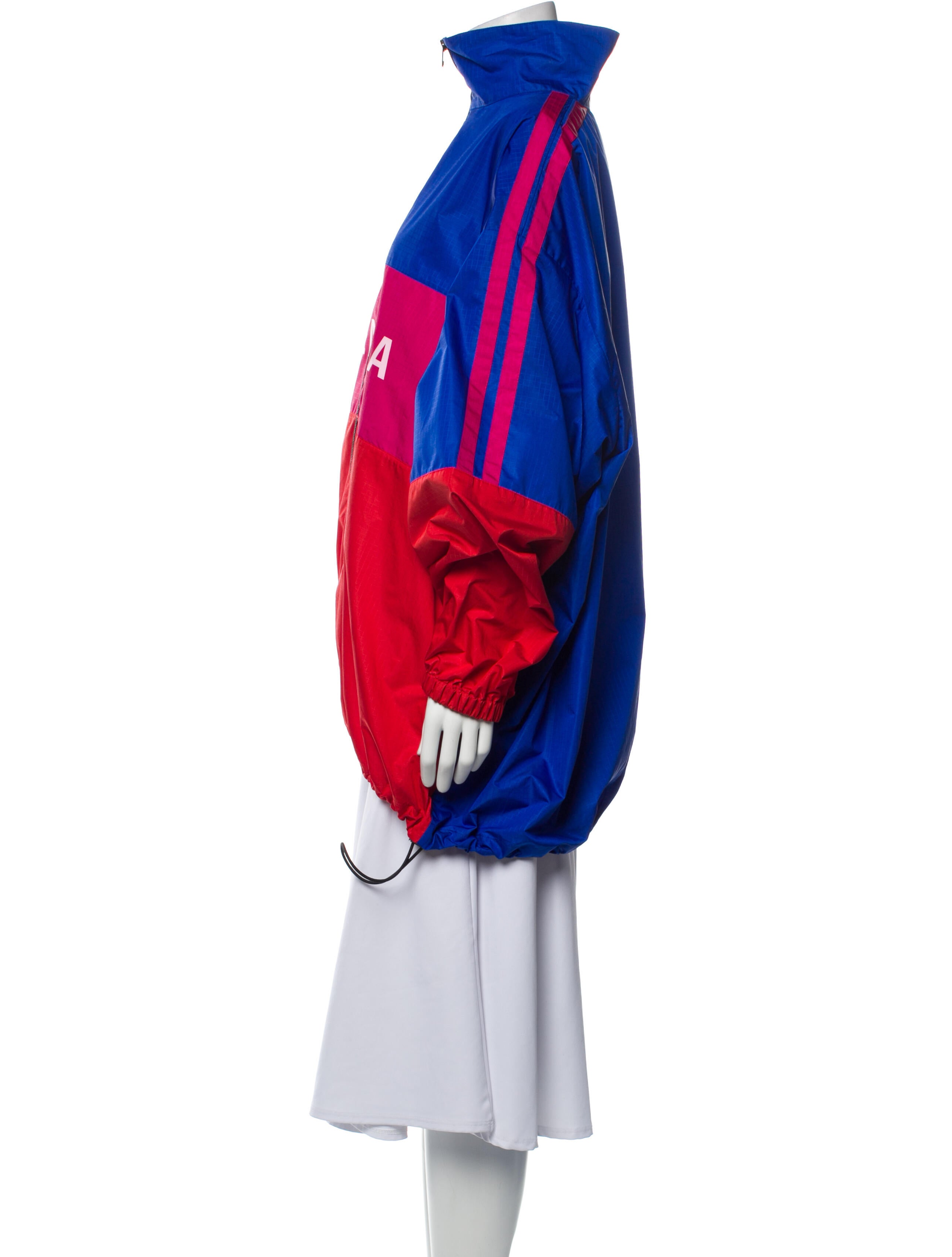 balenciaga color block jacket