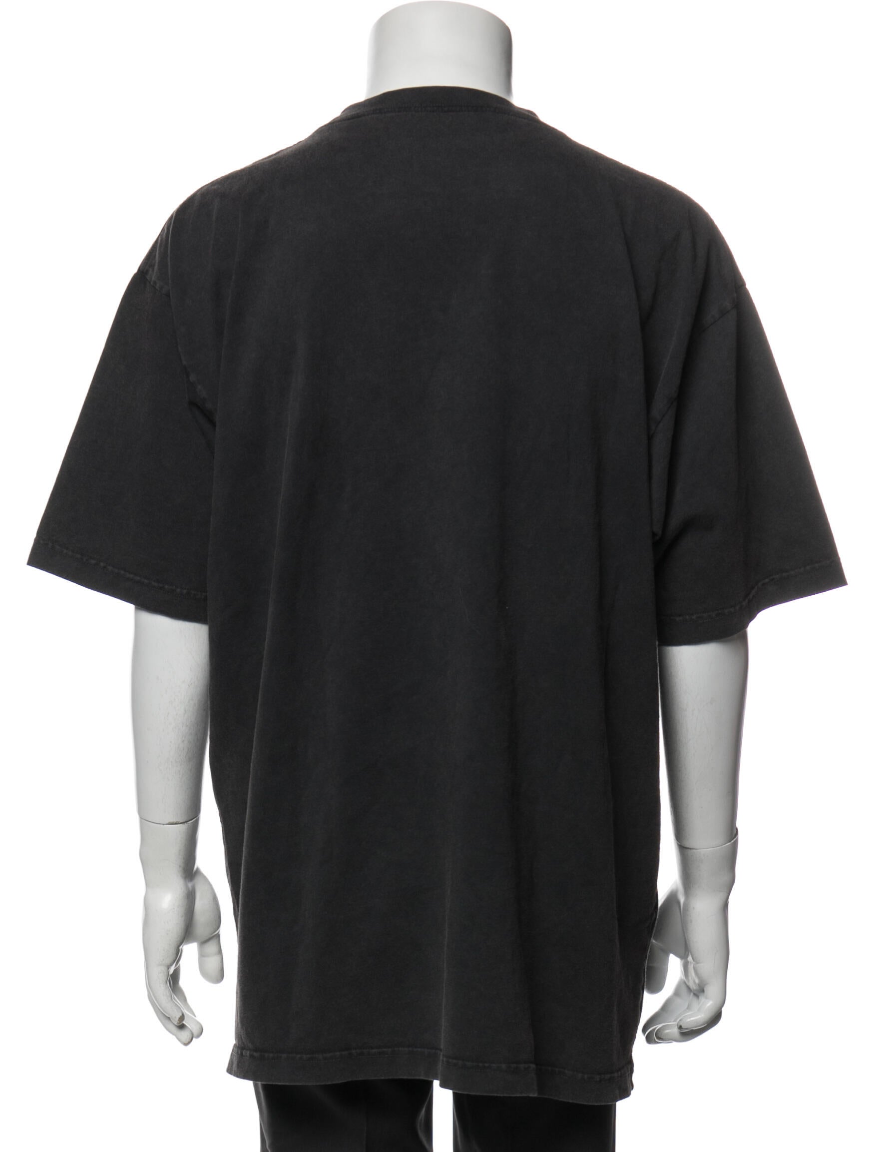 Balenciaga 2021 Authentic Jersey Apparel T-Shirt - Grey T-Shirts