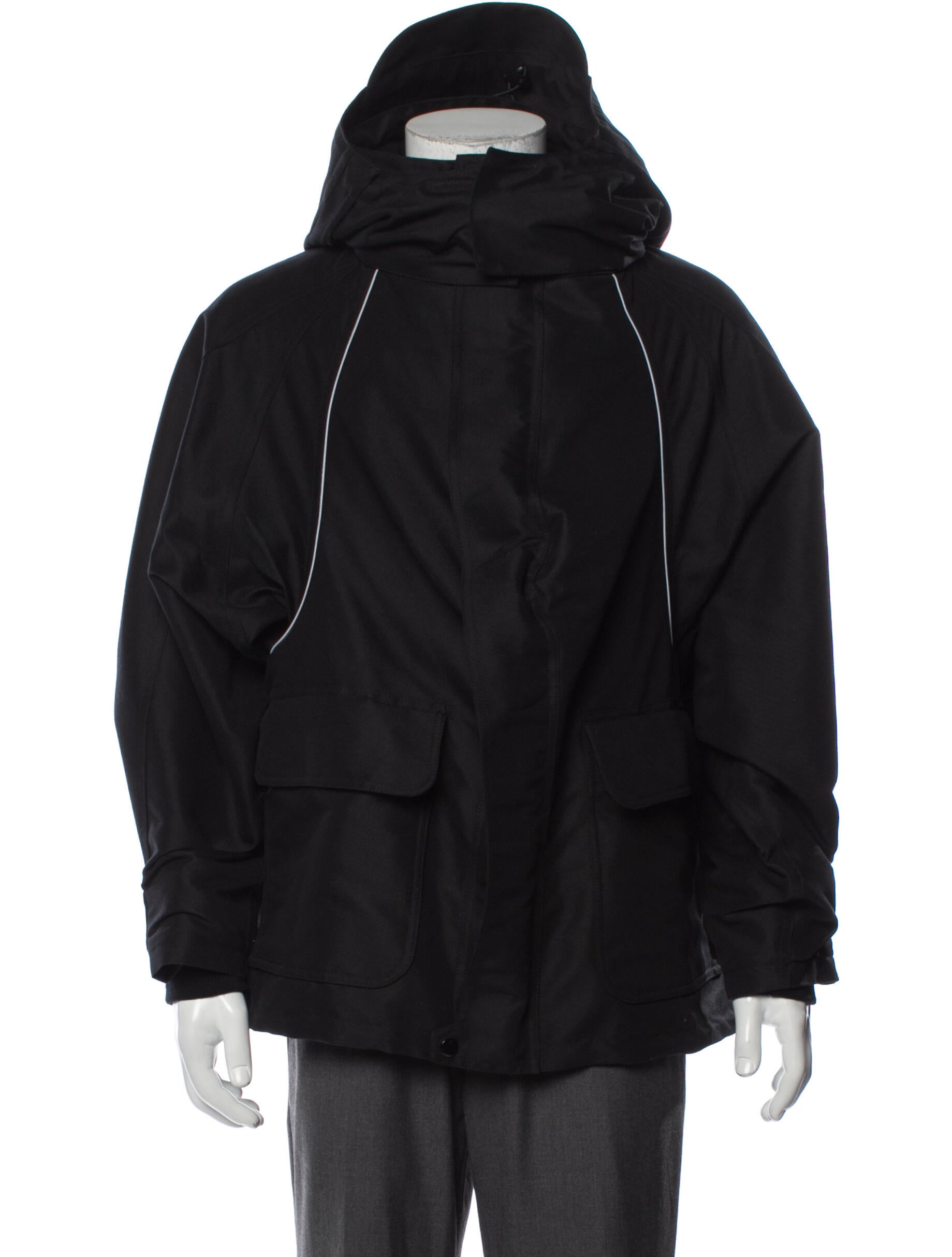Balenciaga 2019 Swing Parka - Black Outerwear, Clothing