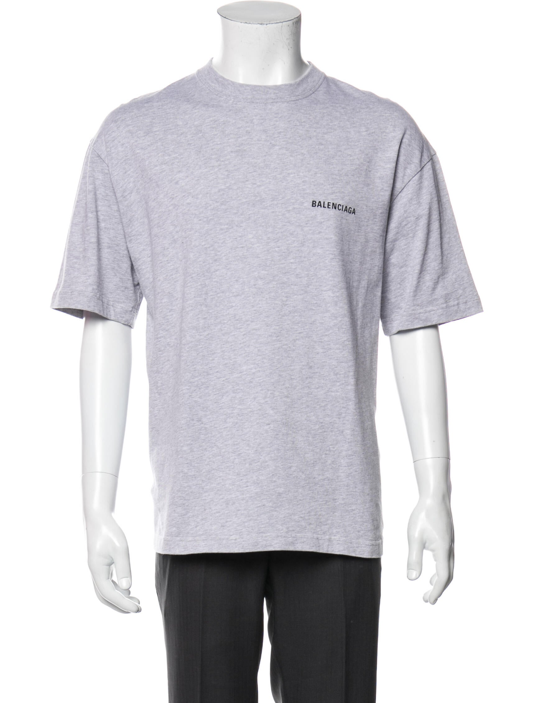 Balenciaga 2021 Wardrobe Unisex T-Shirt - Grey T-Shirts