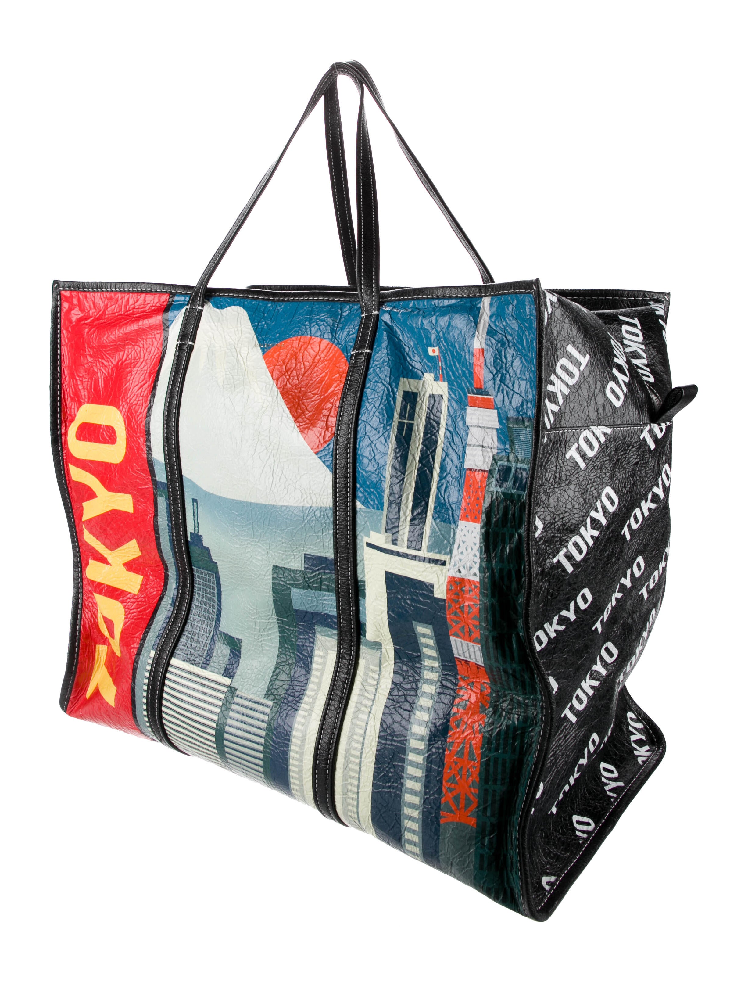 Balenciaga XL Tokyo Bazar Shopper Tote - Red Totes, Handbags