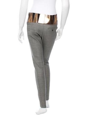 balenciaga pants womens olive