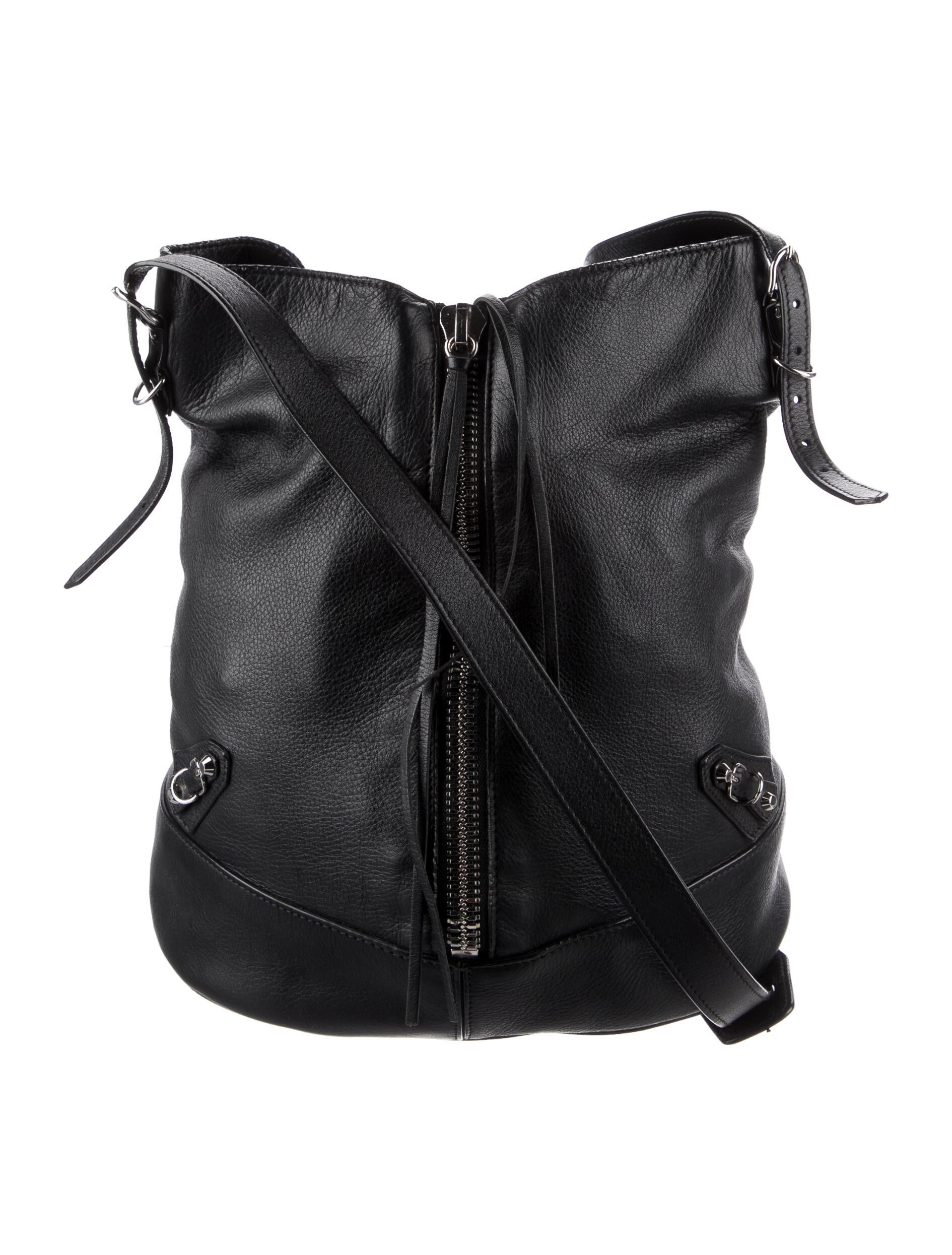 Balenciaga Motocross Papier Drop Bucket Bag