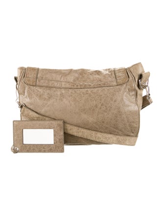 Balenciaga Balenciaga Giant 12 Silver Neo Folk Messenger Bag