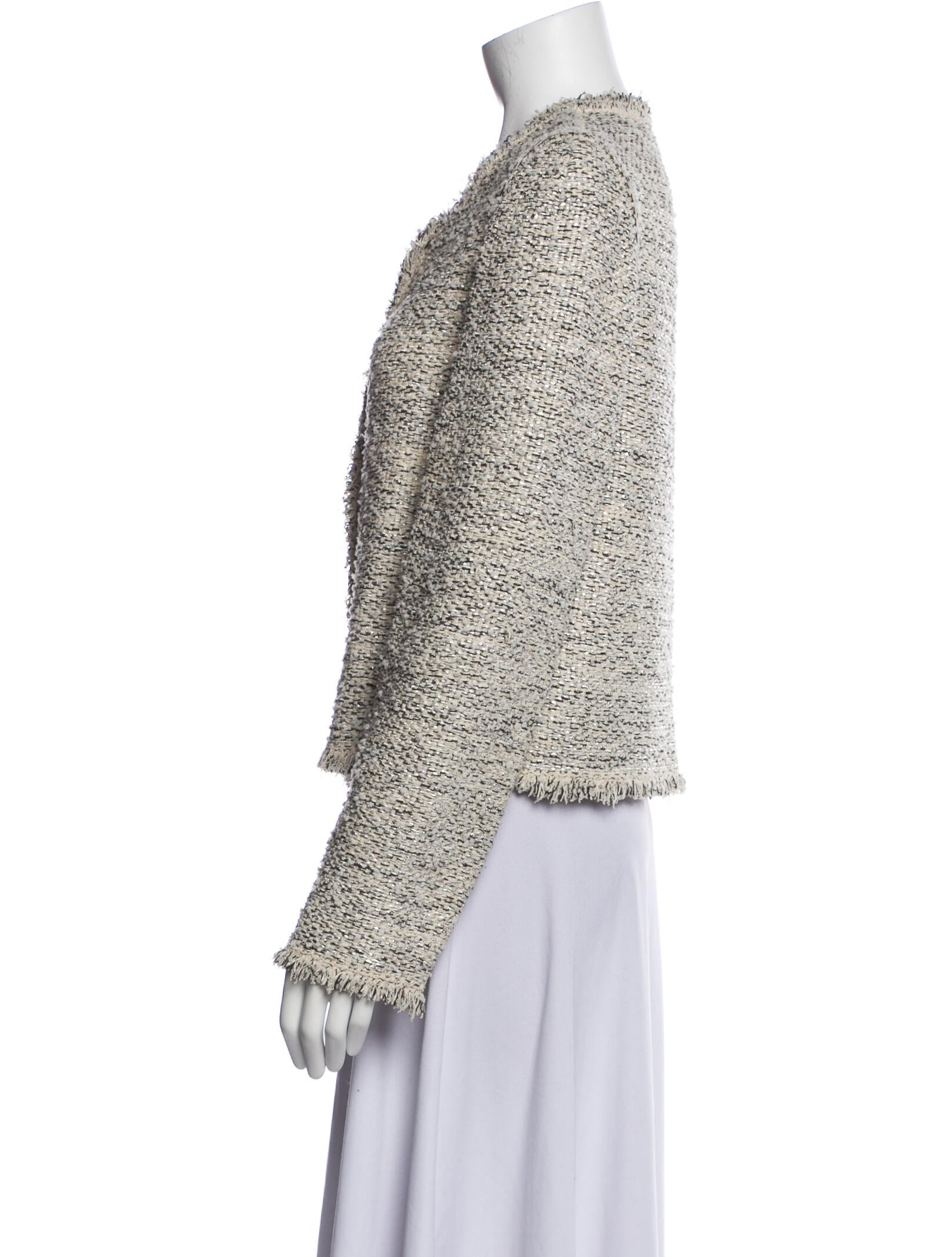 balenciaga tweed jacket