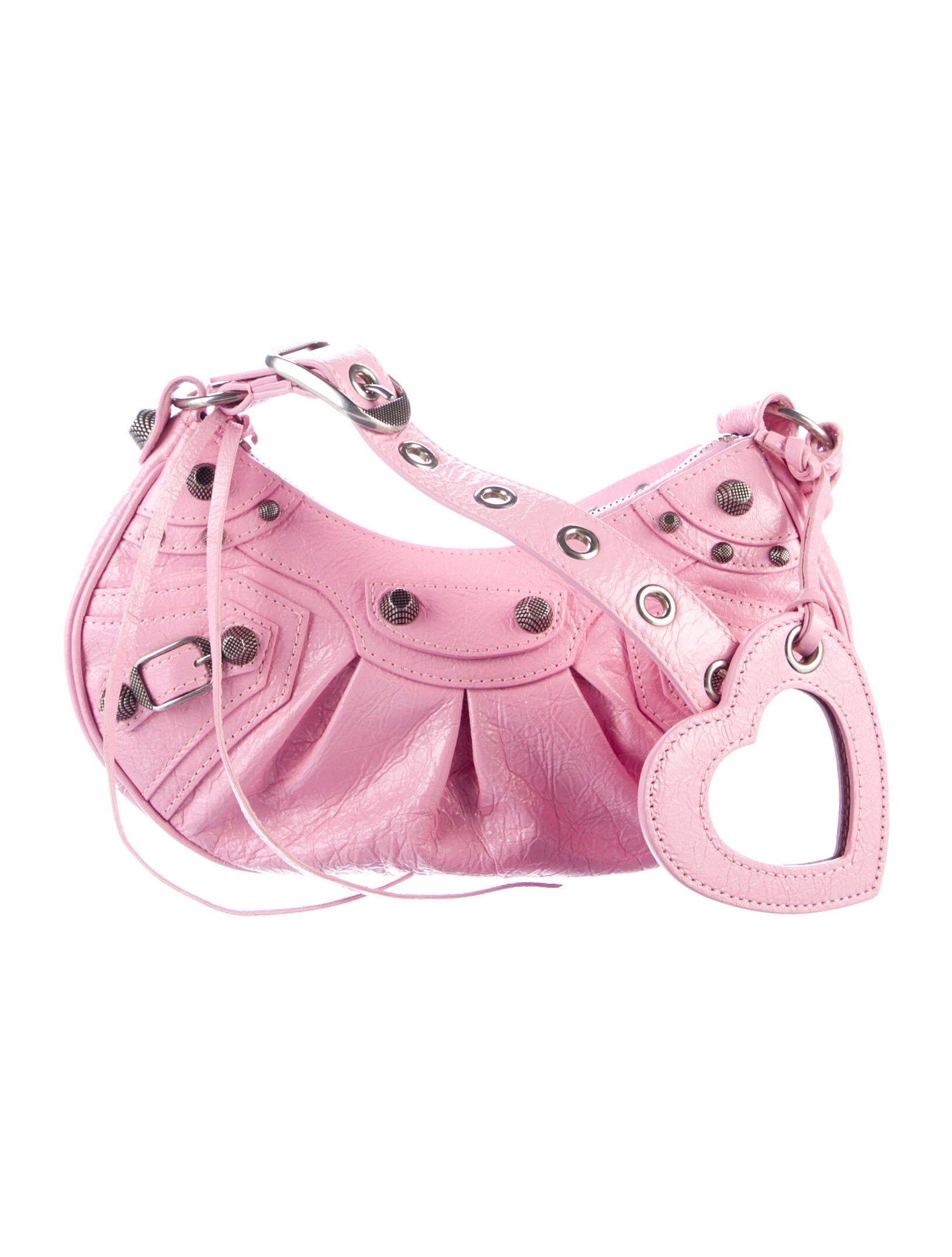 Balenciaga 2022 Le Cagole XS Shoulder Bag Pink Shoulder Bags