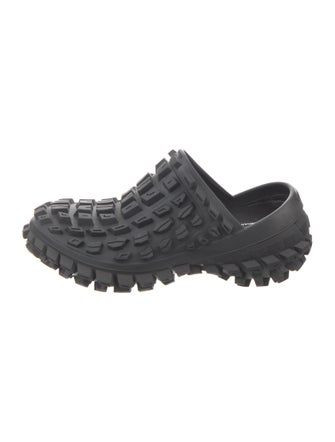 Balenciaga Defender Extreme Tire Tread Clog Rubber Sandals