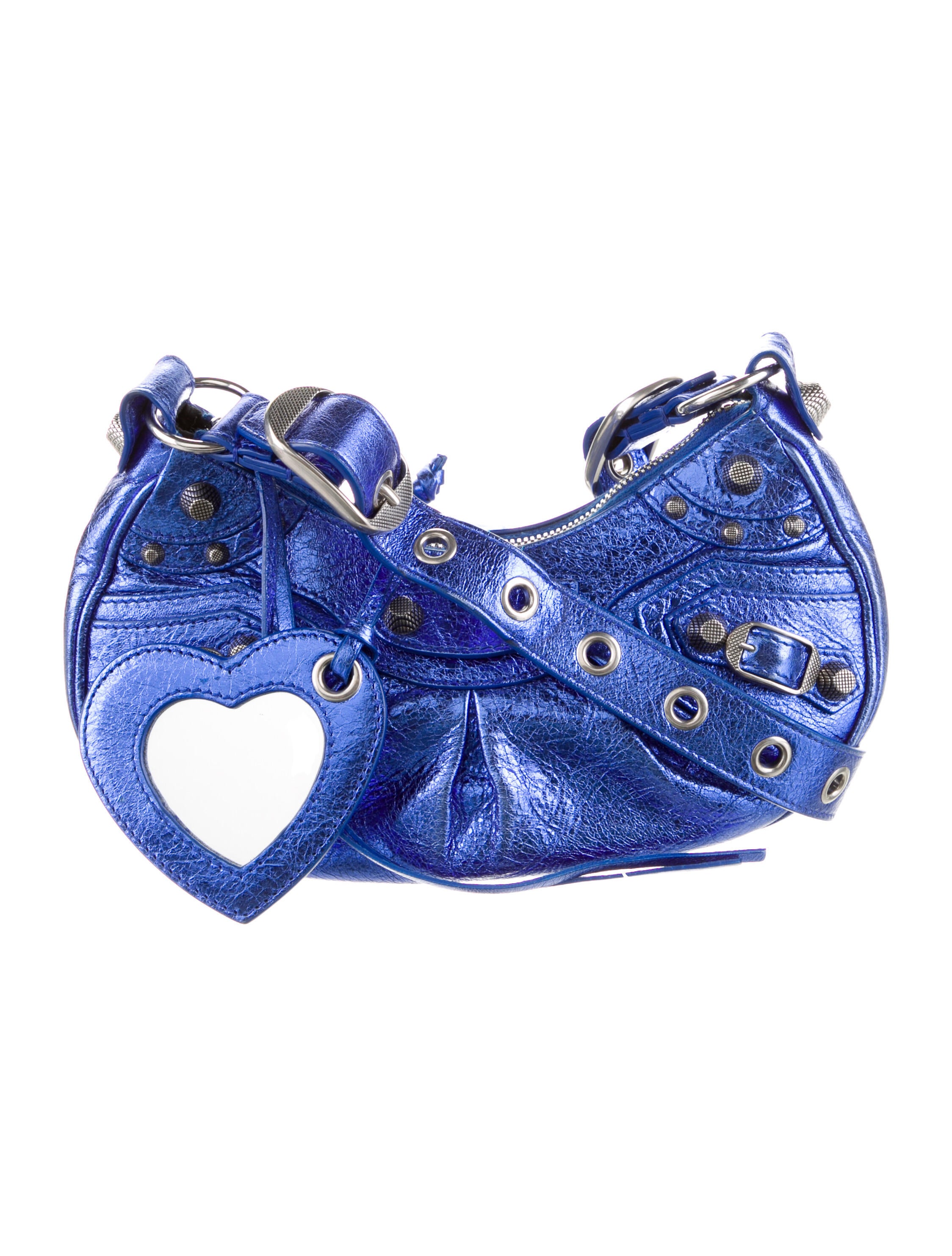 Balenciaga 2022 XS Motocross Giant 12 Le Cagole Shoulder Bag Blue