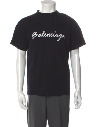 Balenciaga 2022 Graphic Logo T-Shirt