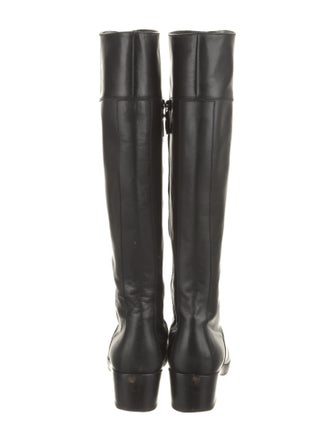 Balenciaga Leather Riding Boots