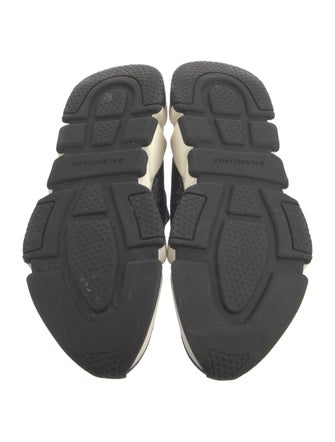 Balenciaga Speed Trainer Mid Lurex 'Black' Sock Sneakers
