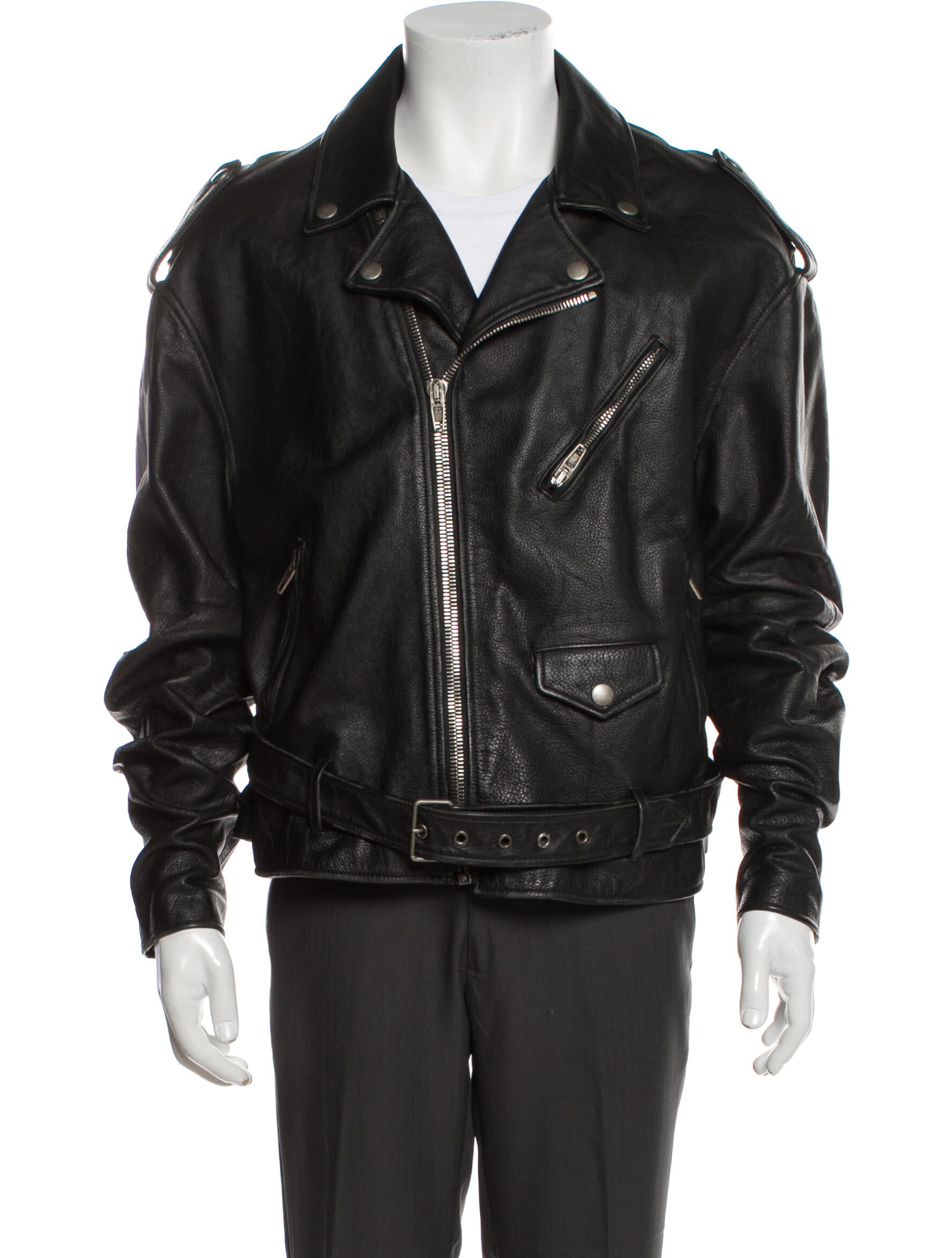 balenciaga biker jacket men
