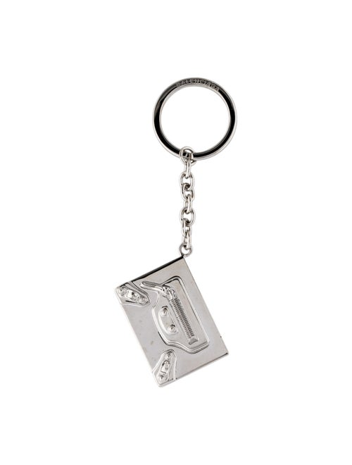 Balenciaga Papier Charm Keychain