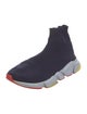 Balenciaga BB Logo Speed Trainer 'Blue Marine' Sock Sneakers