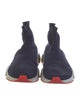 Balenciaga BB Logo Speed Trainer 'Blue Marine' Sock Sneakers