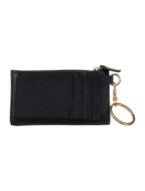 Balenciaga Leather Graphic Print Wallet