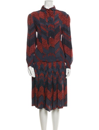 Balenciaga Vintage El Corte Inglés Skirt Set