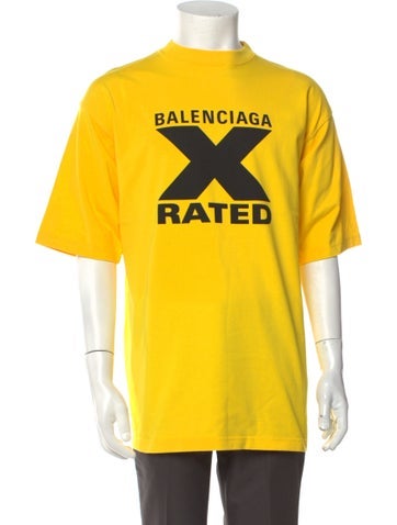 Balenciaga T-Shirts 2019 "X-Rated" T-Shirt XXS