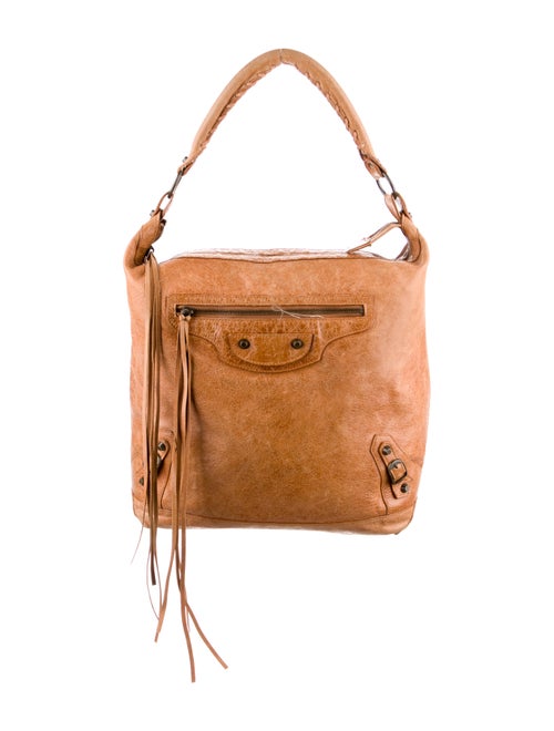 Balenciaga Agneau Motocross Classic Day Hobo