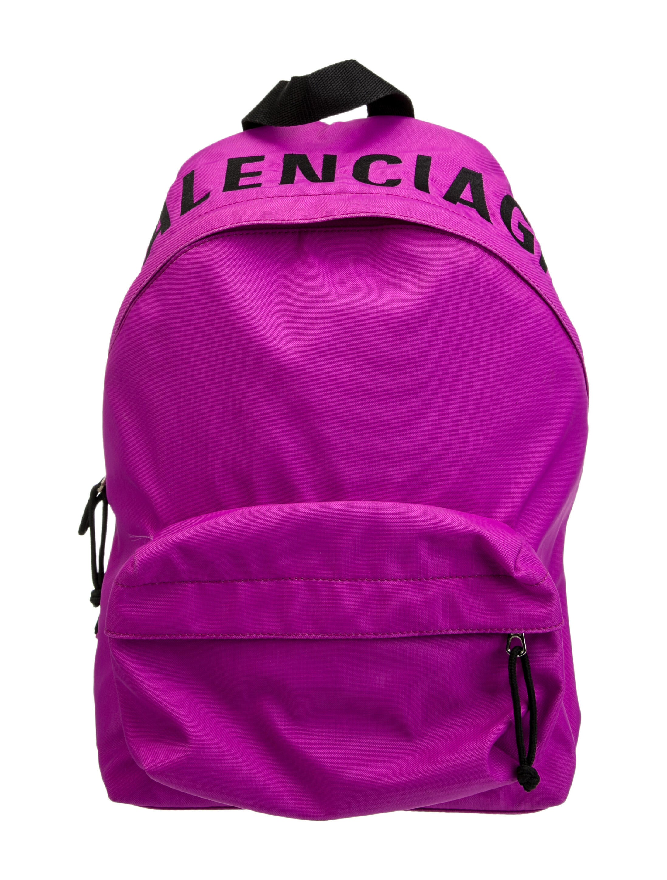 Balenciaga Wheel Logo Backpack Purple Backpacks, Handbags BAL241925
