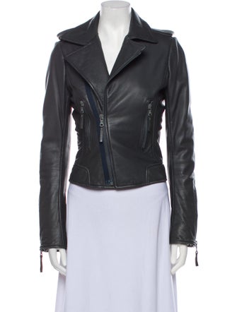 Balenciaga 2009 Lambskin Biker Jacket