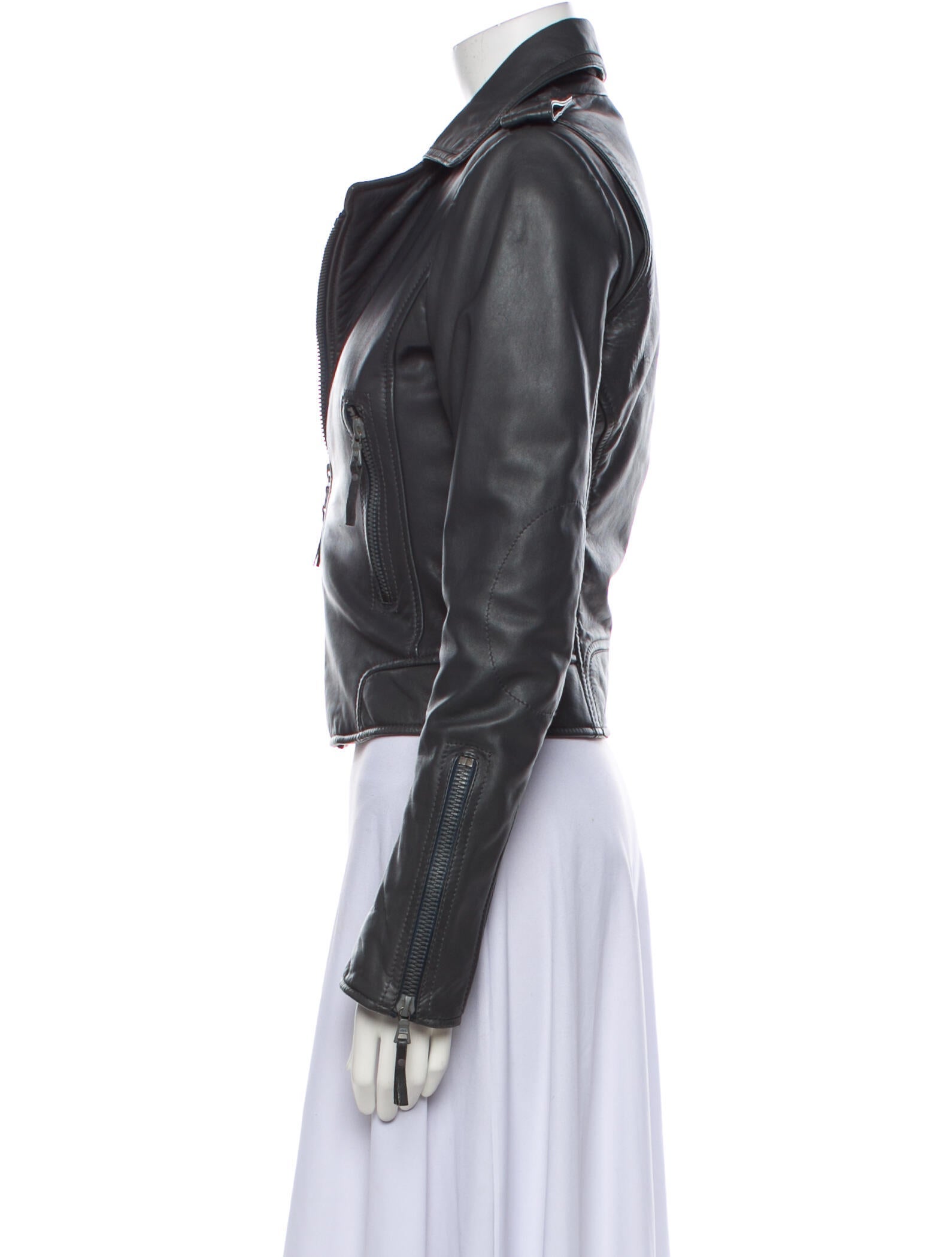 Balenciaga 2009 Lambskin Biker Jacket