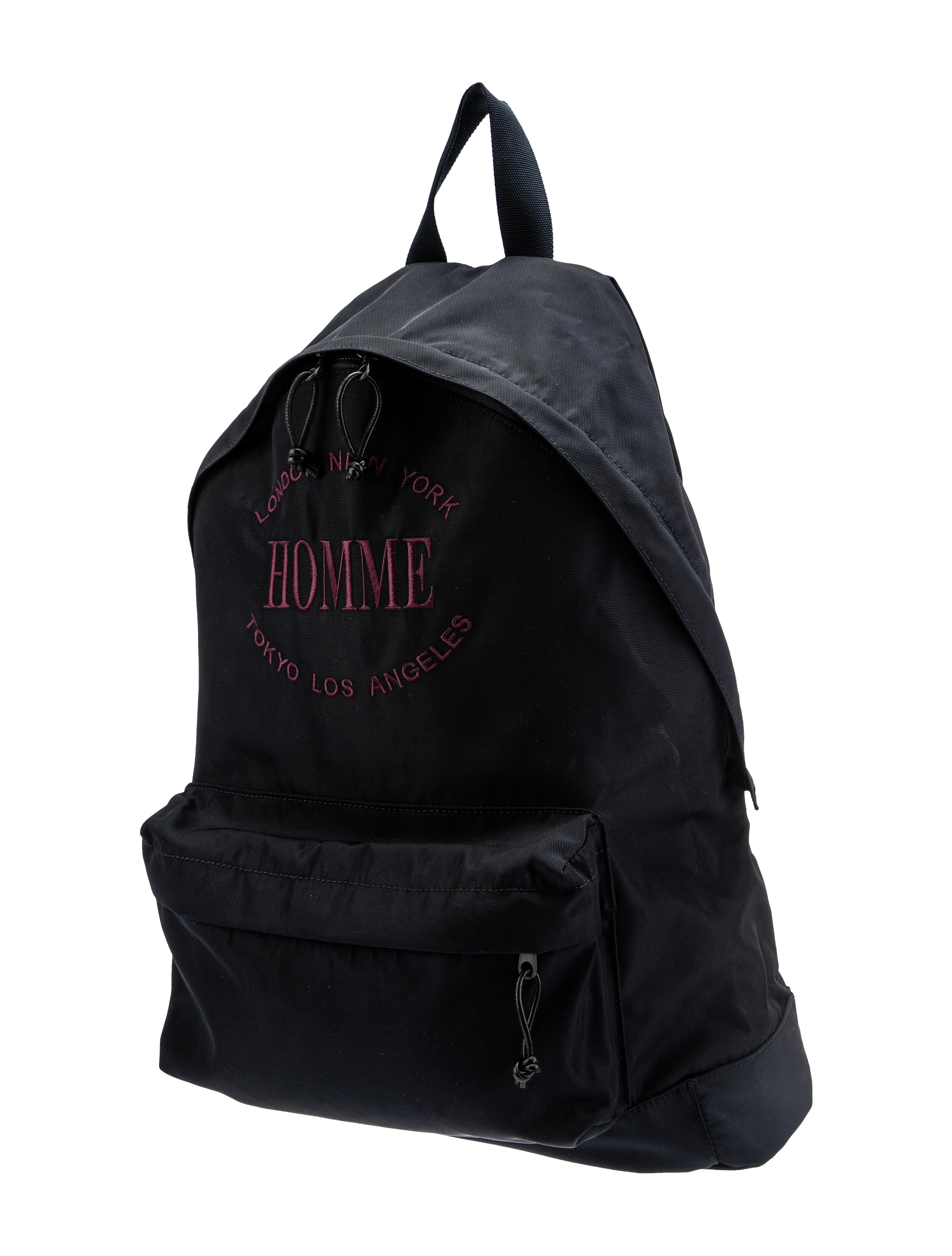 Balenciaga Black Nylon Backpack main image 1