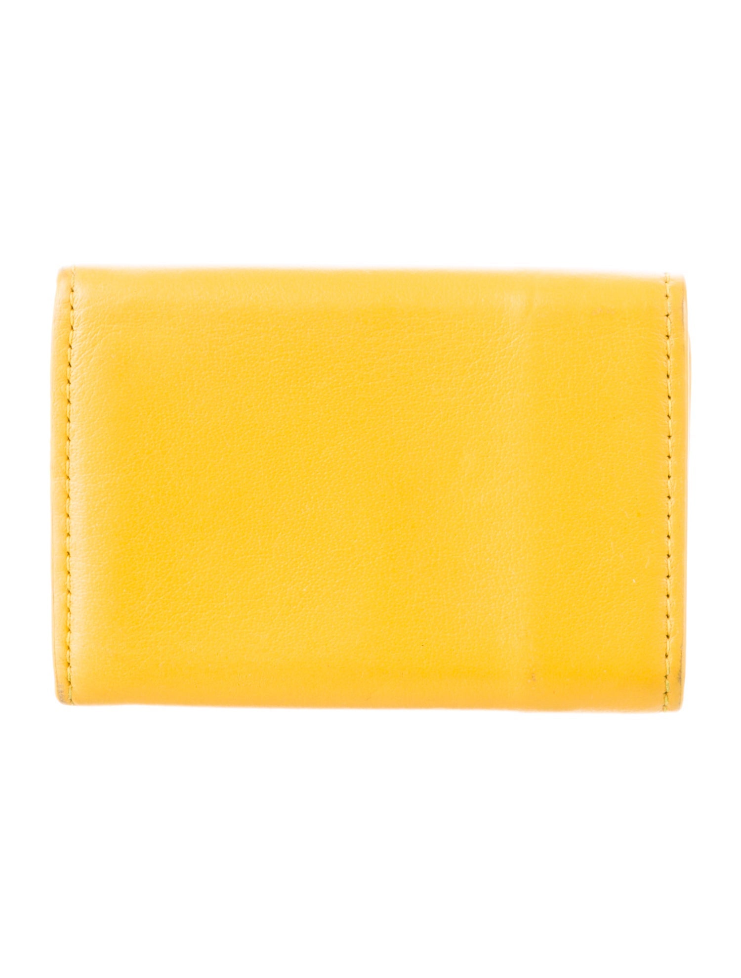 Balenciaga Trifold Leather Wallet