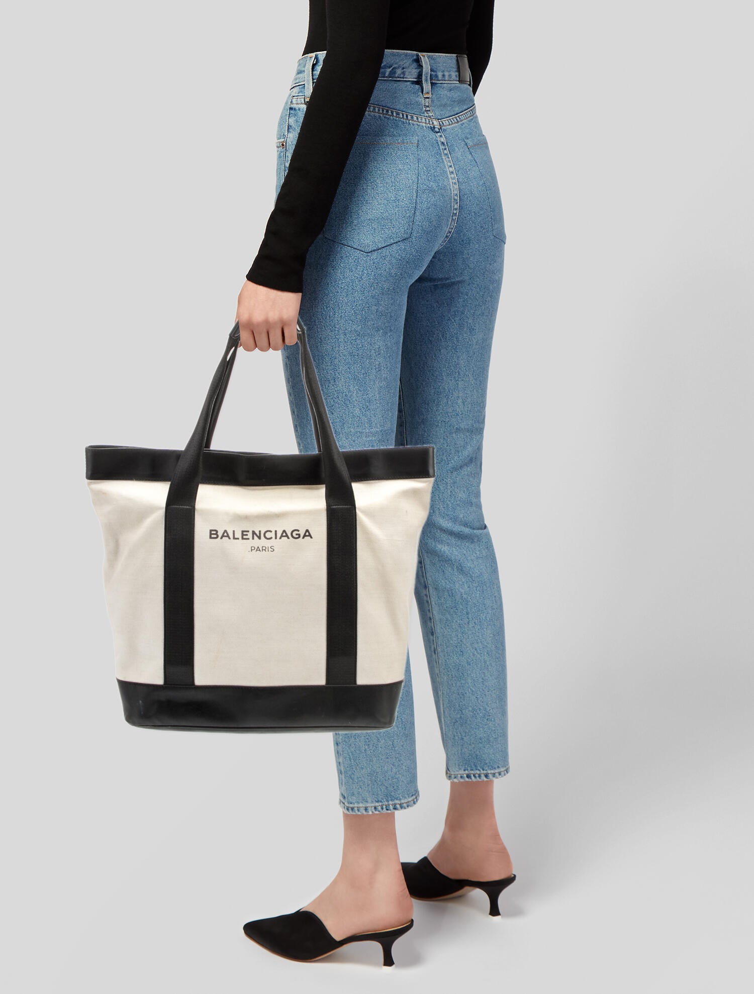 The Large Logo Print Tote Bag main image 1