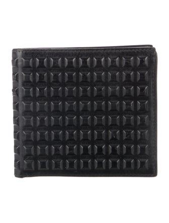Balenciaga Grid Calfskin Bifold Wallet