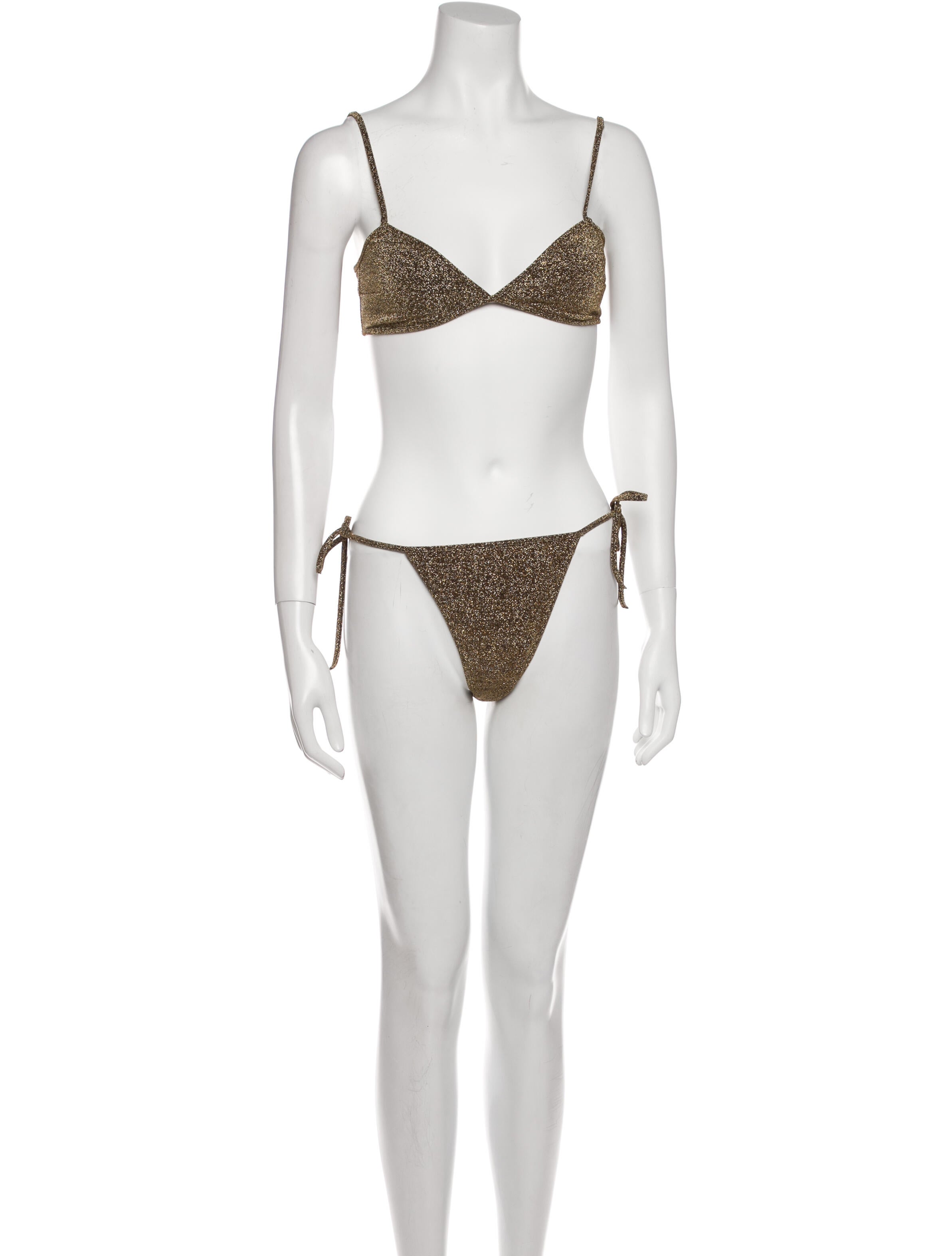 Balenciaga 2023 Bikini - Gold Swimwear, Clothing - BAL246615