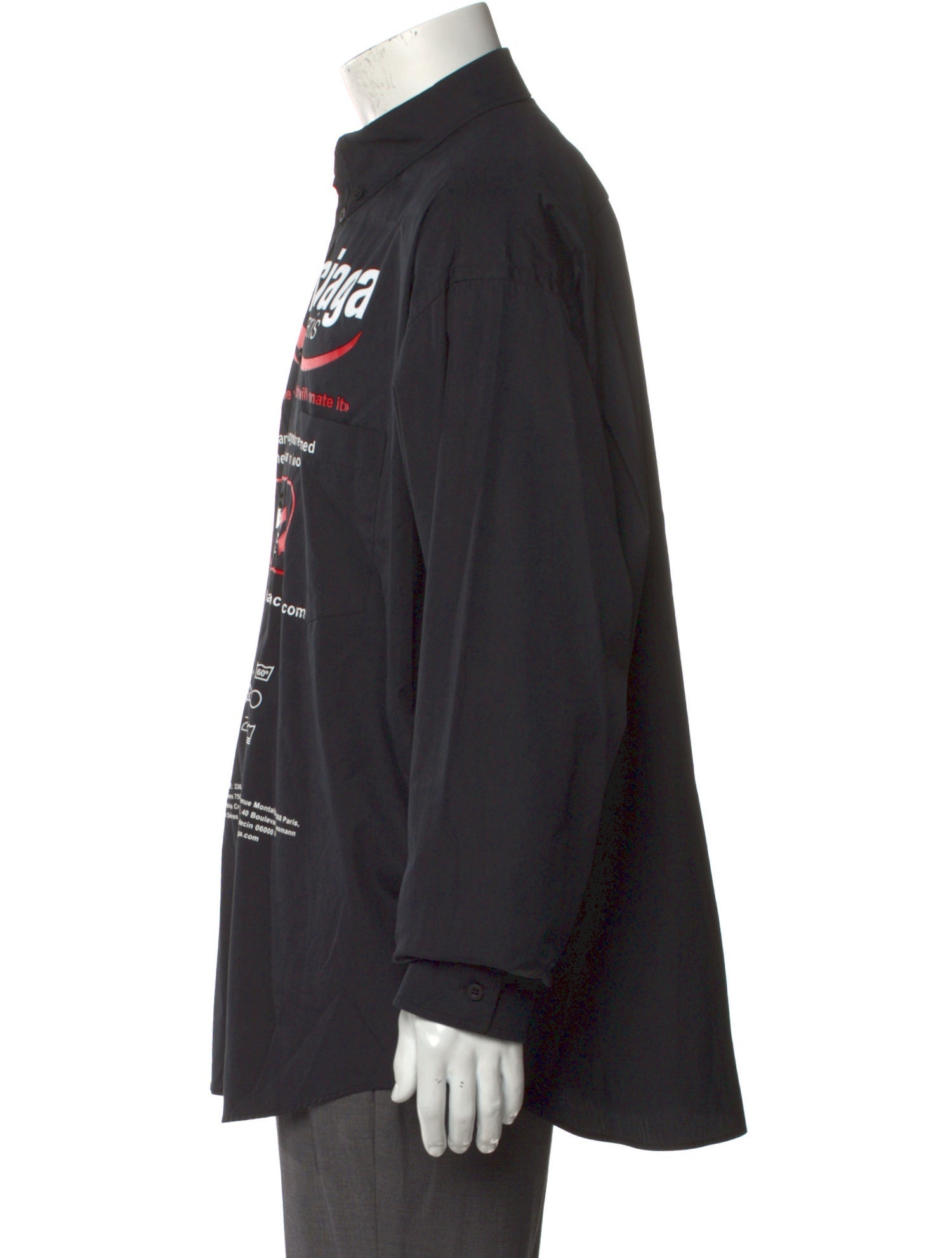 Balenciaga 2021 Printed Shirt w/ Tags