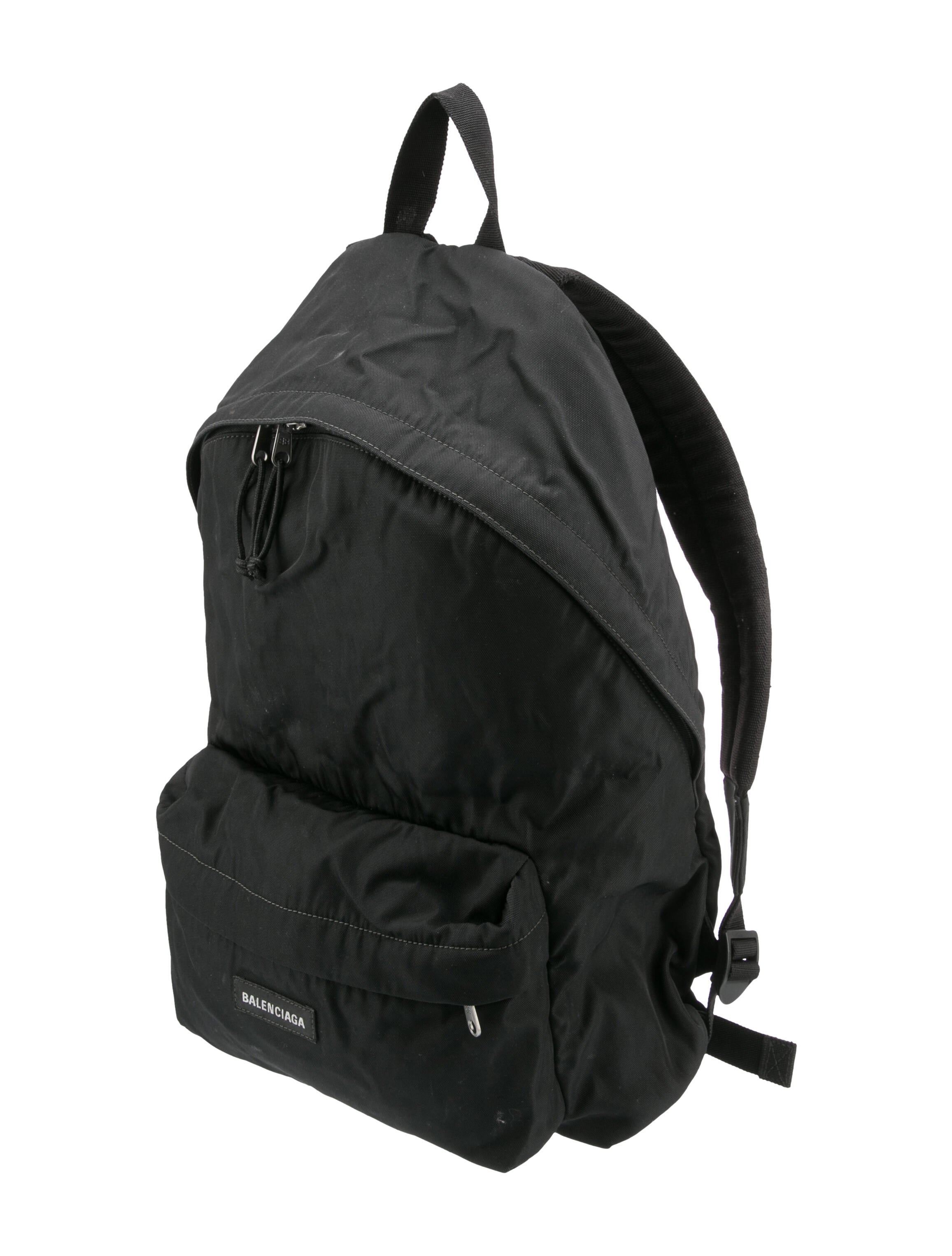 balenciaga nylon backpack