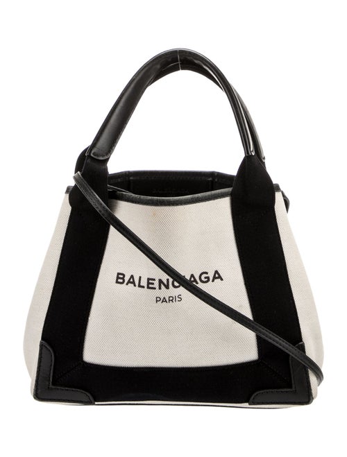 Balenciaga Navy XS Cabas Tote