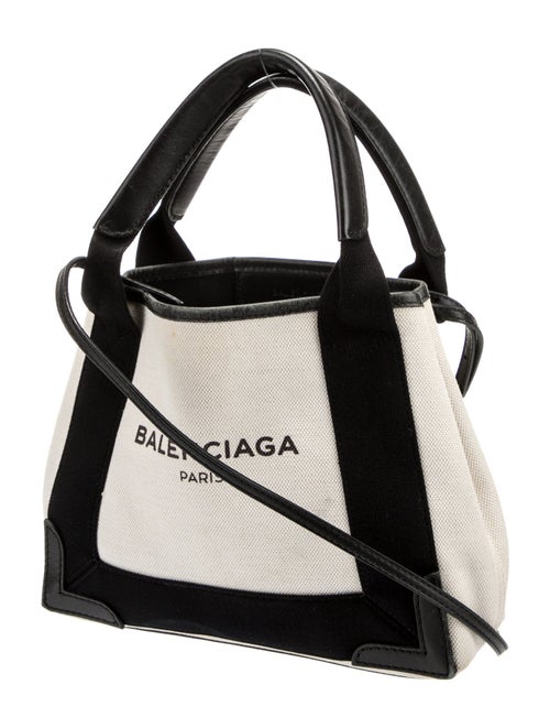 Balenciaga Navy XS Cabas Tote