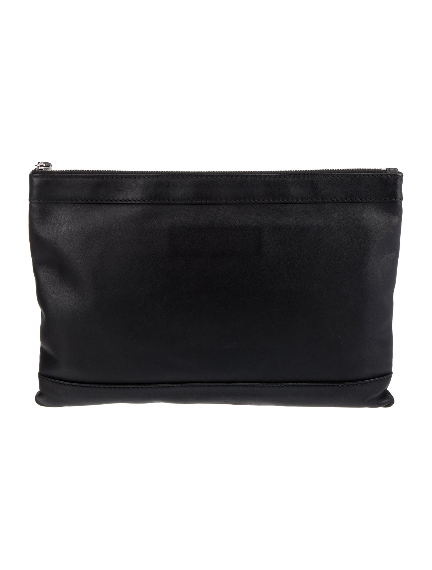 Balenciaga Navy Clip M Pouch