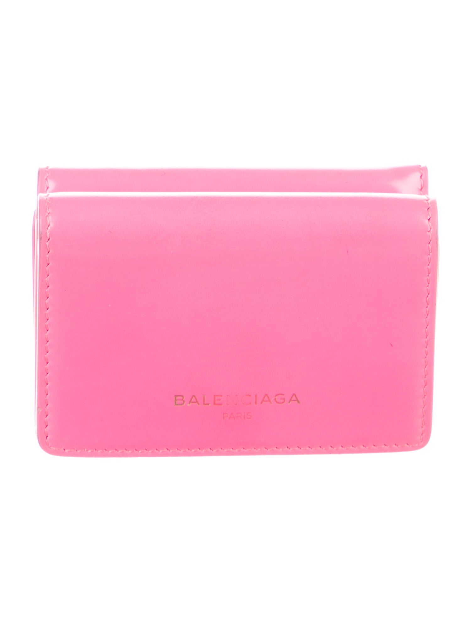 balenciaga compact wallet