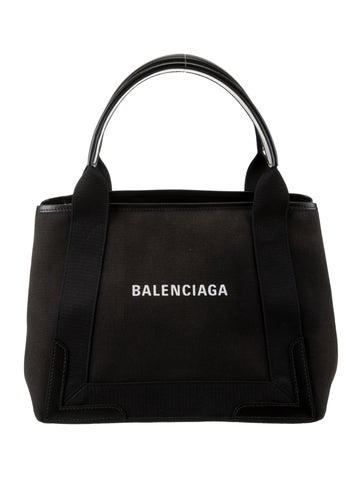 Balenciaga Totes 2022 Navy XS Cabas Small