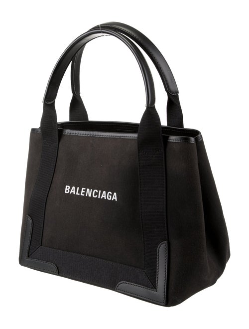 Balenciaga 2022 Navy XS Cabas