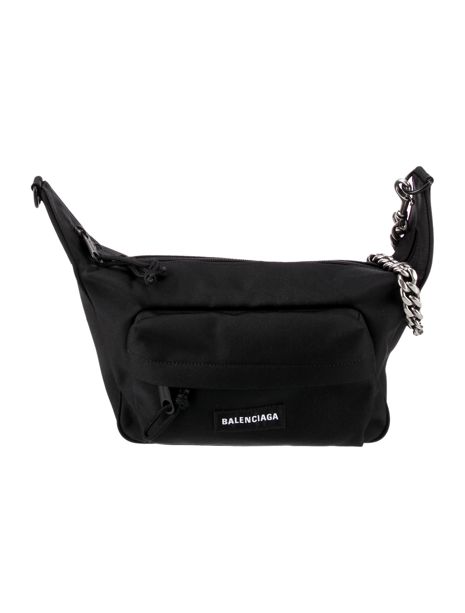 Balenciaga Medium Raver Chain Bag - Black Shoulder Bags, Handbags