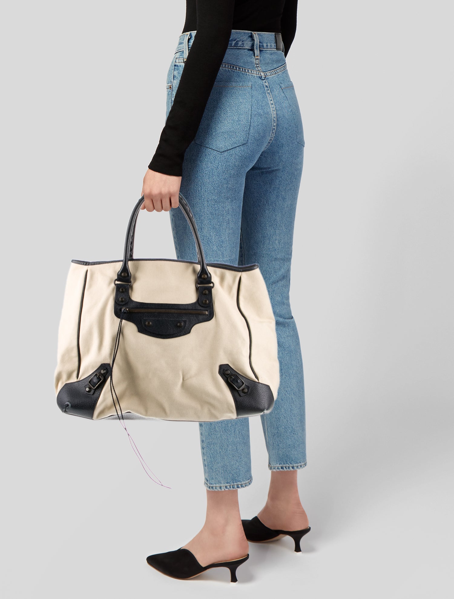 Balenciaga Motocross Large Sunday Tote Bag